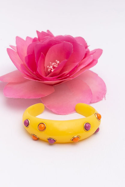 Bracelet jaune Isaky