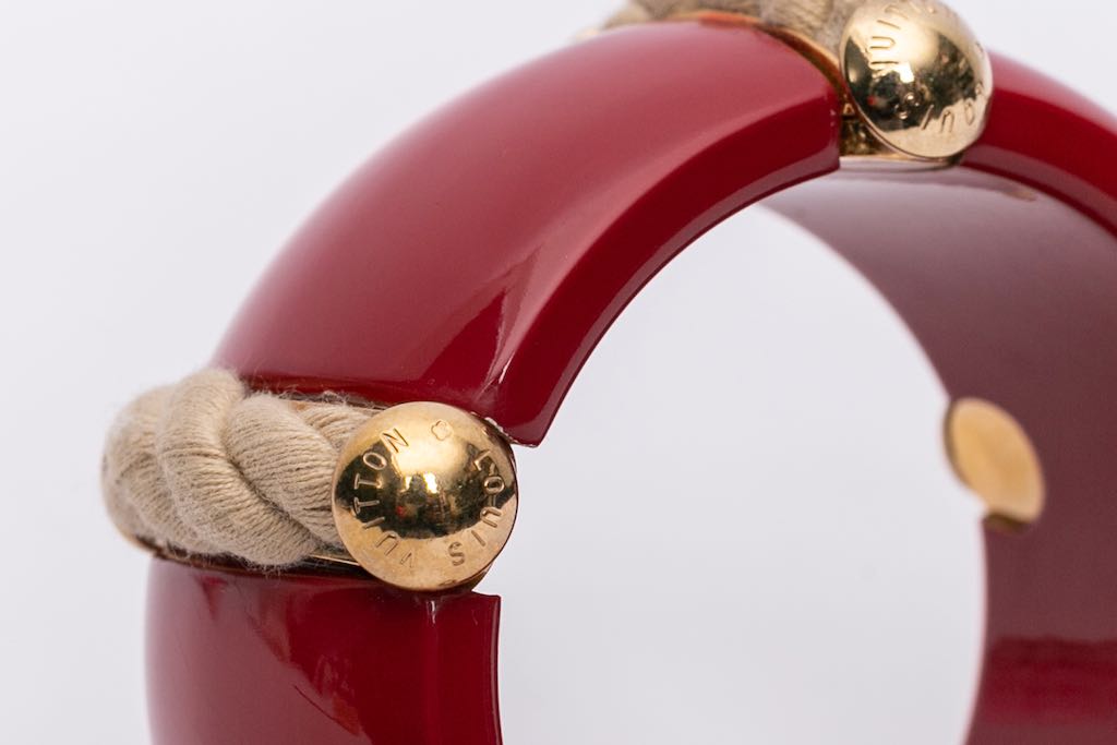 Bracelet en bois laqué Louis Vuitton