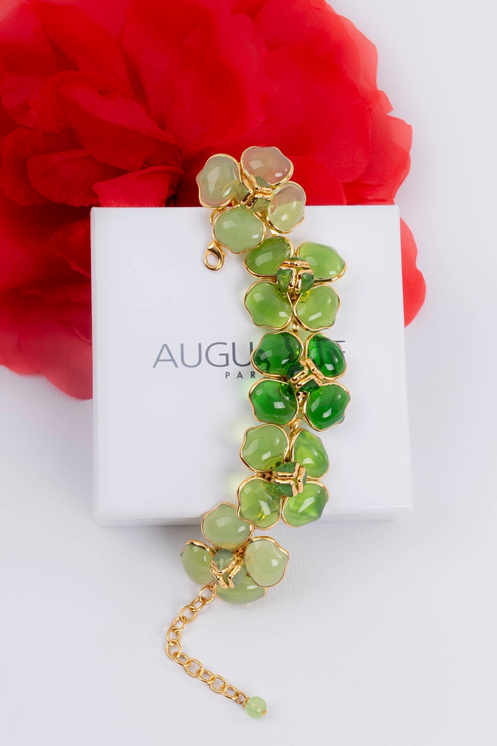 Augustine glass paste bracelet