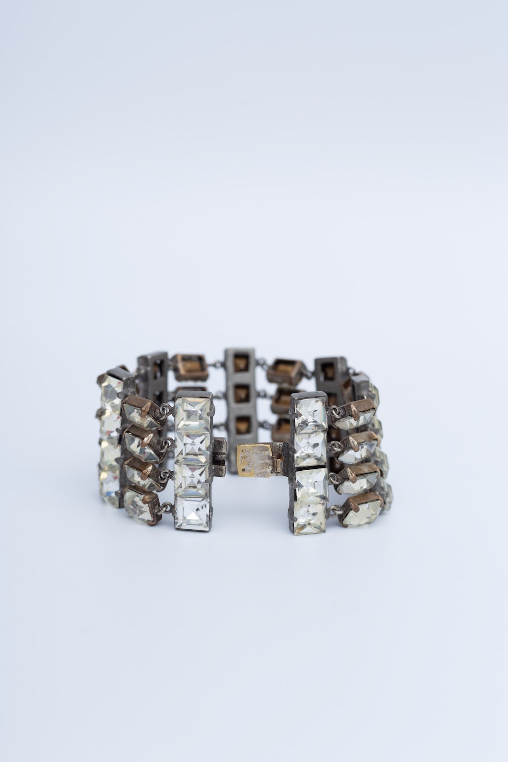 Chanel silver-plated bracelet (Attributed to)