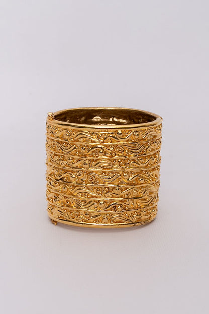 Chanel baroque cuff bracelet