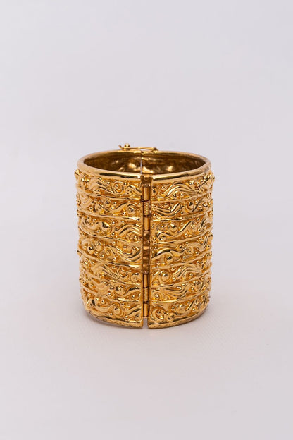 Chanel baroque cuff bracelet