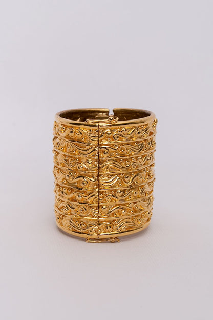 Chanel baroque cuff bracelet