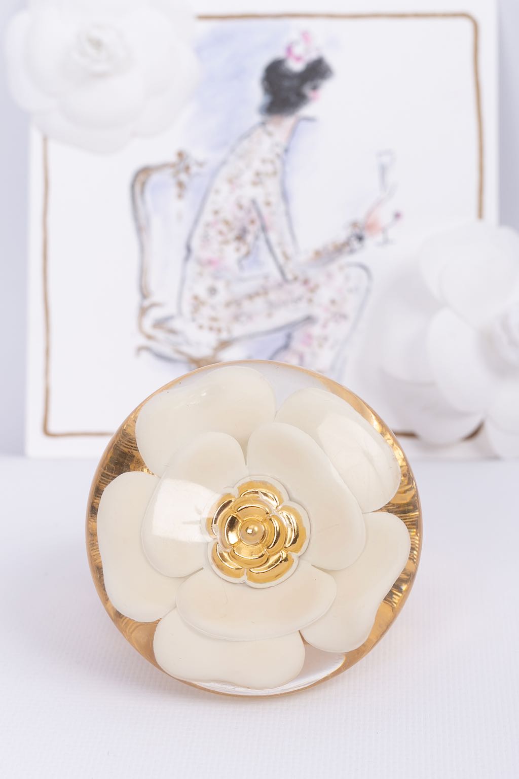 Chanel flower cuff bracelet – Les Merveilles De Babellou