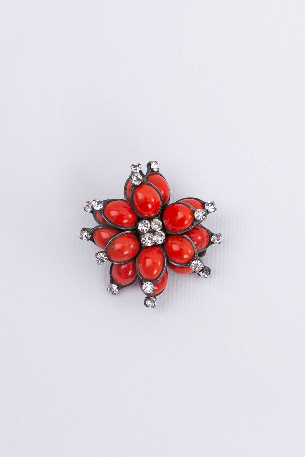 Chanel glass paste brooch, 1996 Spring Collection