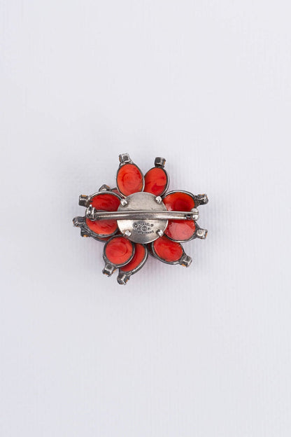 Chanel glass paste brooch, 1996 Spring Collection