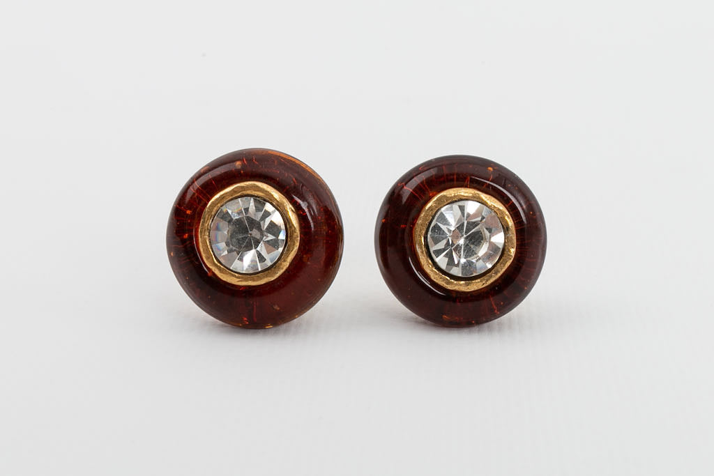 Boucles d'oreilles Chanel 1985