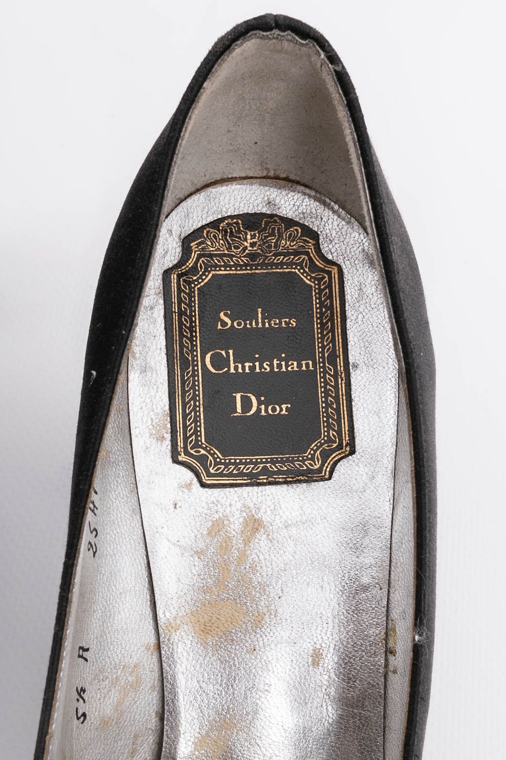 Souliers strassés Christian Dior