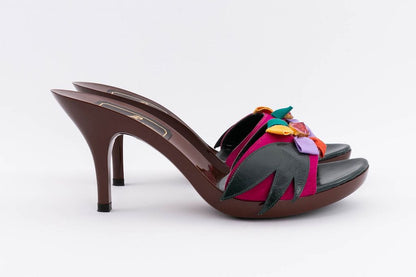 Renaud Pellegrino pony skin pumps