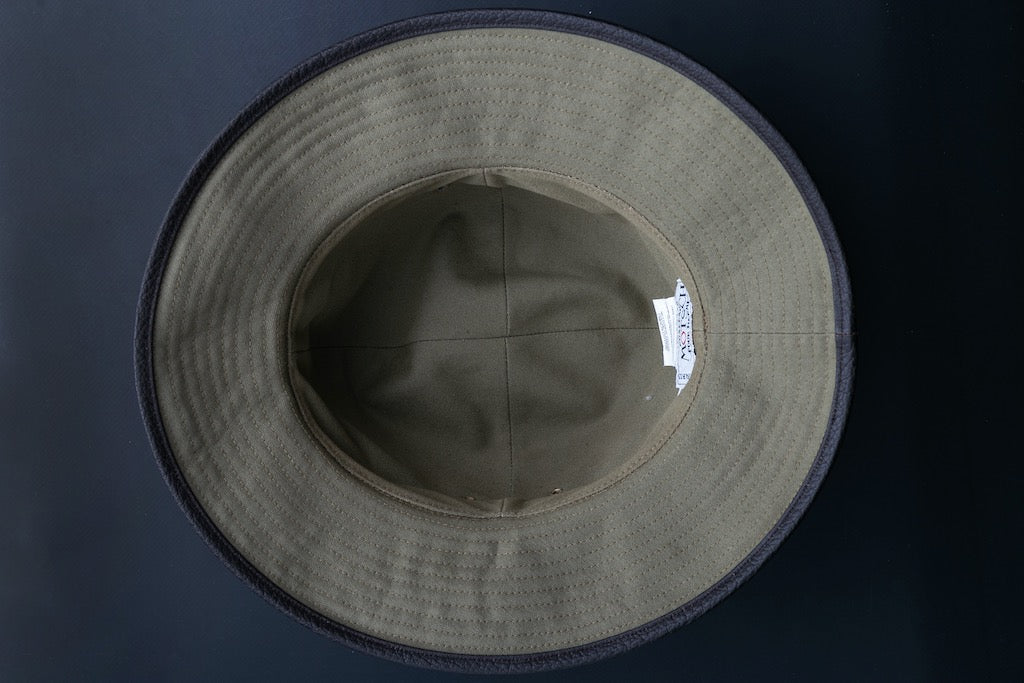 Motsch khaki canvas hat