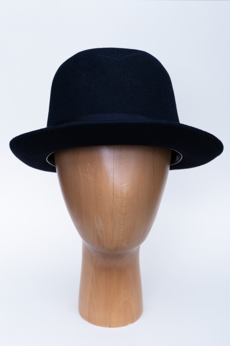 Motsch dark-blue felt hat