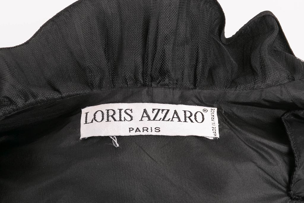 Loris Azzaro bustier dress and its bolero