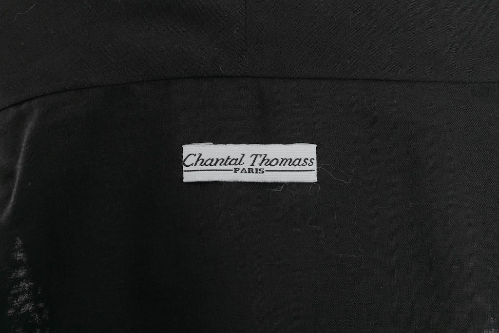 Ensemble en coton Chantal Thomass Printemps 1988