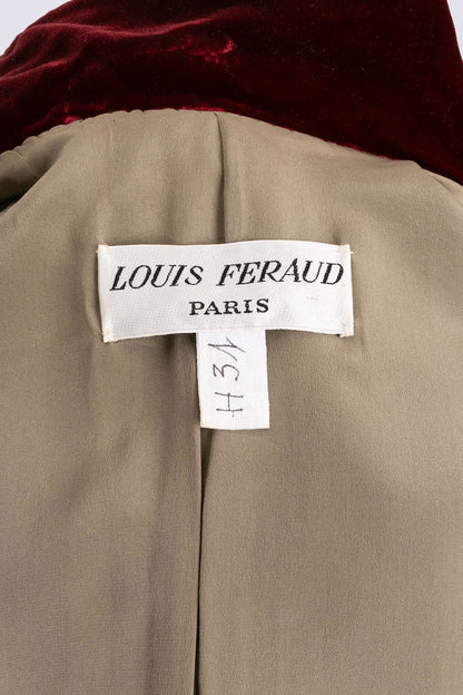 Louis Féraud Haute Couture suede set