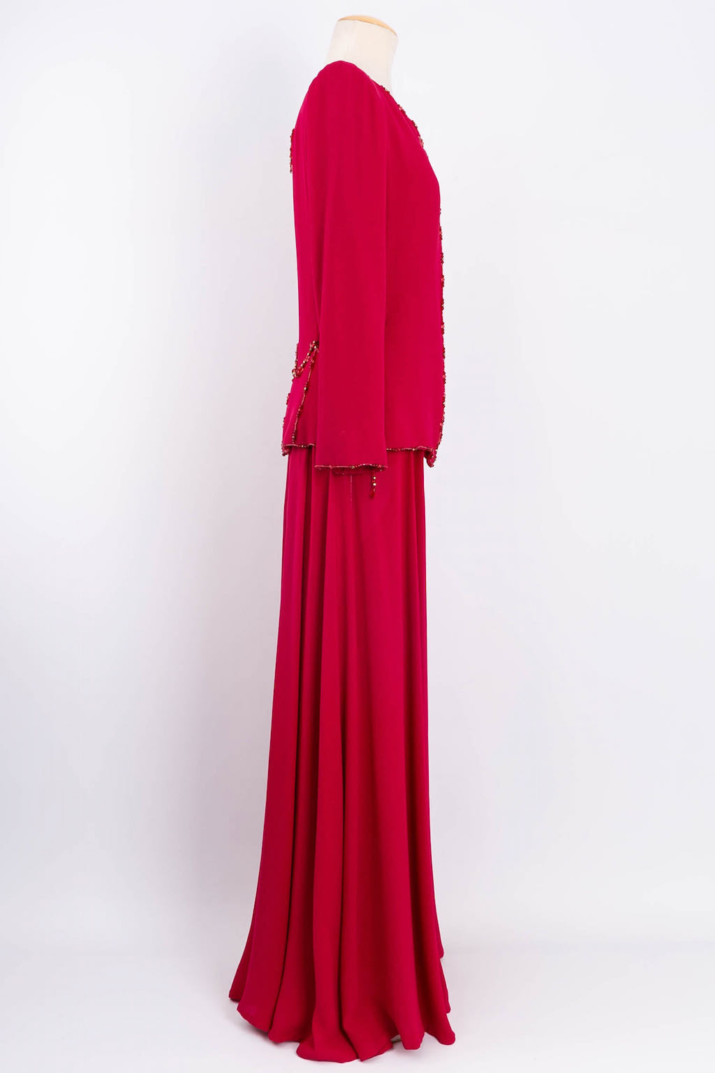 Emanuel Ungaro Haute Couture silk set