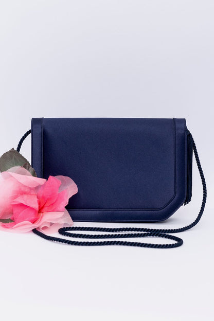 Renaud Pellegrino blue clutch