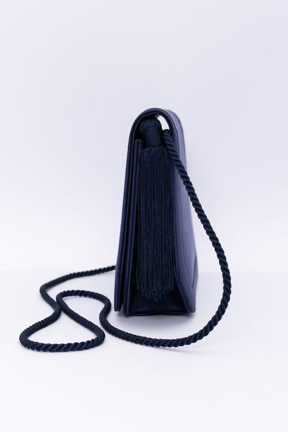 Renaud Pellegrino blue clutch