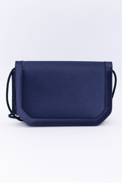 Renaud Pellegrino blue clutch