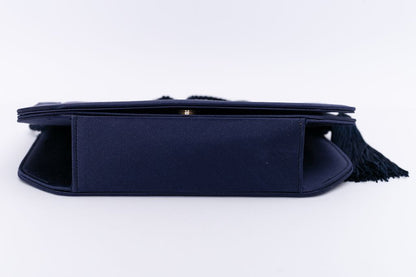 Renaud Pellegrino blue clutch