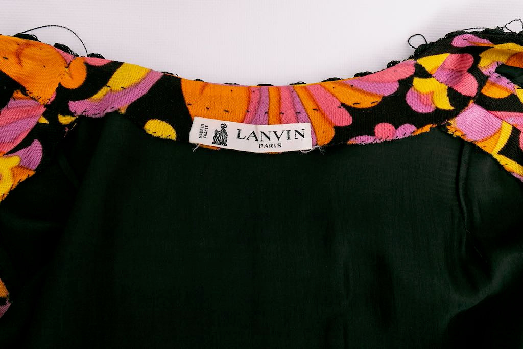 Lanvin jersey dress
