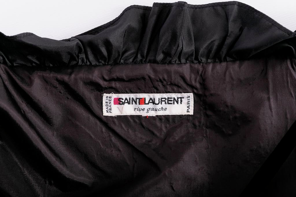 Robe en velours Yves Saint Laurent