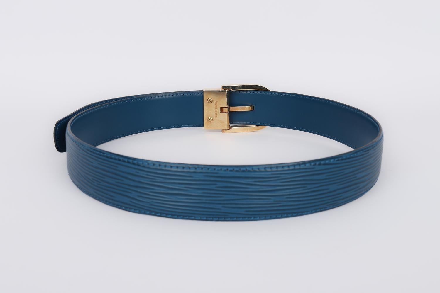 Ceinture louis vuitton on sale bleu