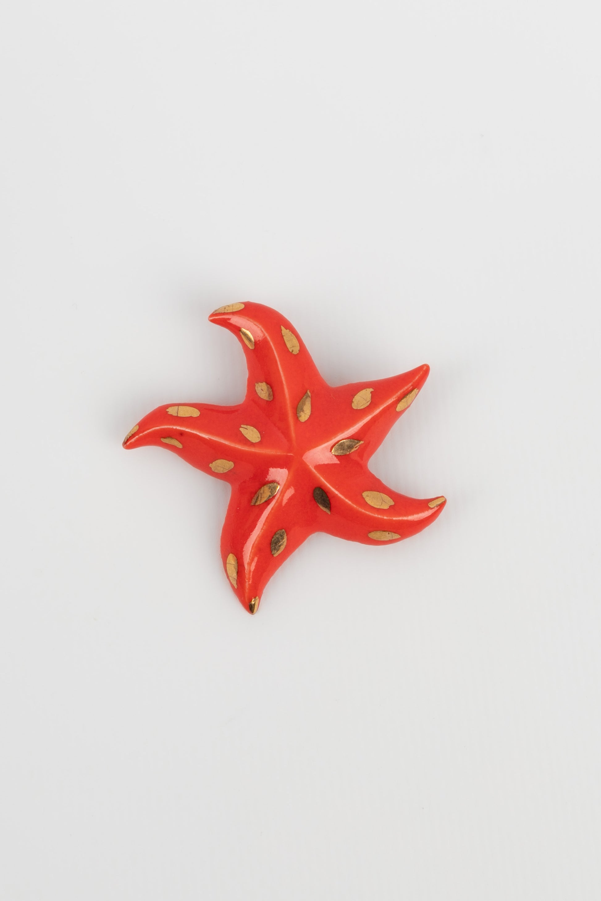 Broche étoile de mer Yves Saint Laurent