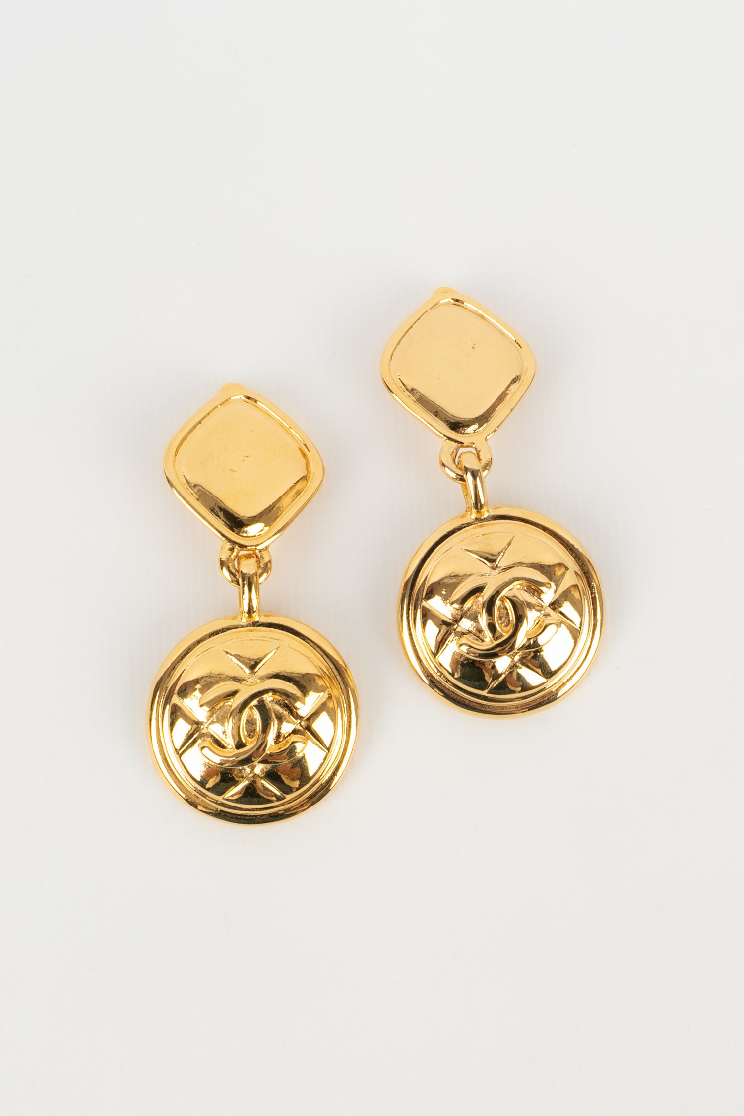 Boucles d'oreilles Chanel 1980's