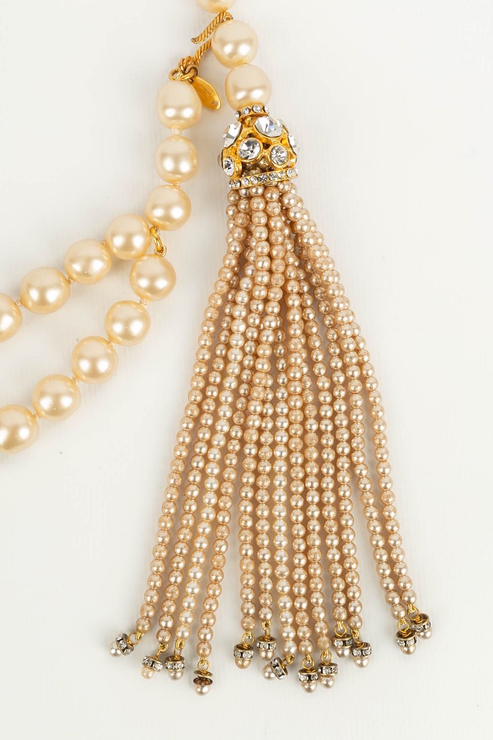 Ceinture perles Chanel 1980's