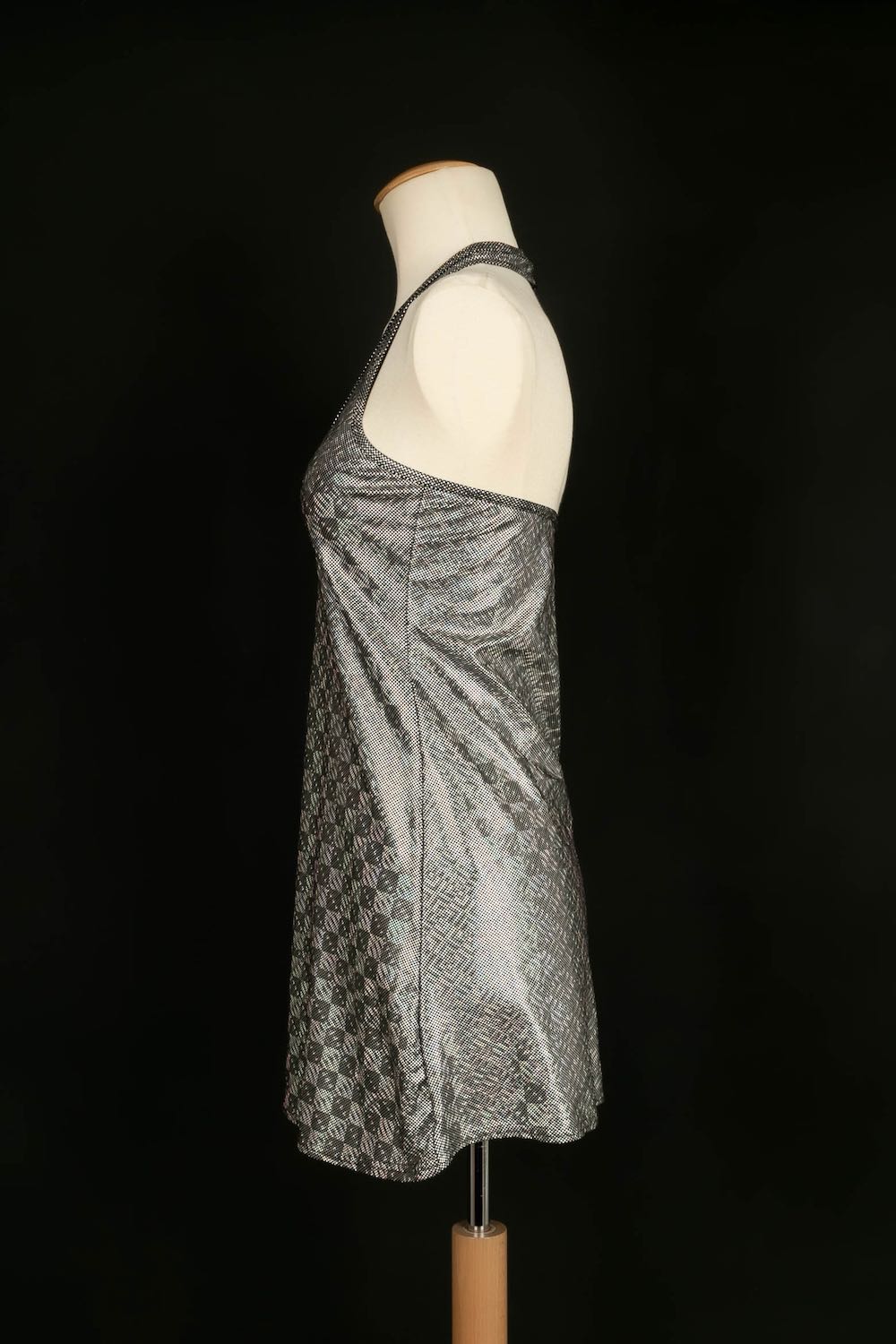 Robe argentée Paco Rabanne