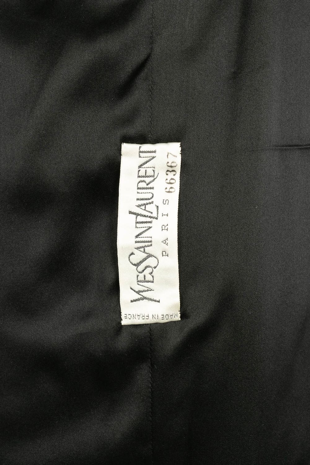 Robe noire Yves Saint Laurent