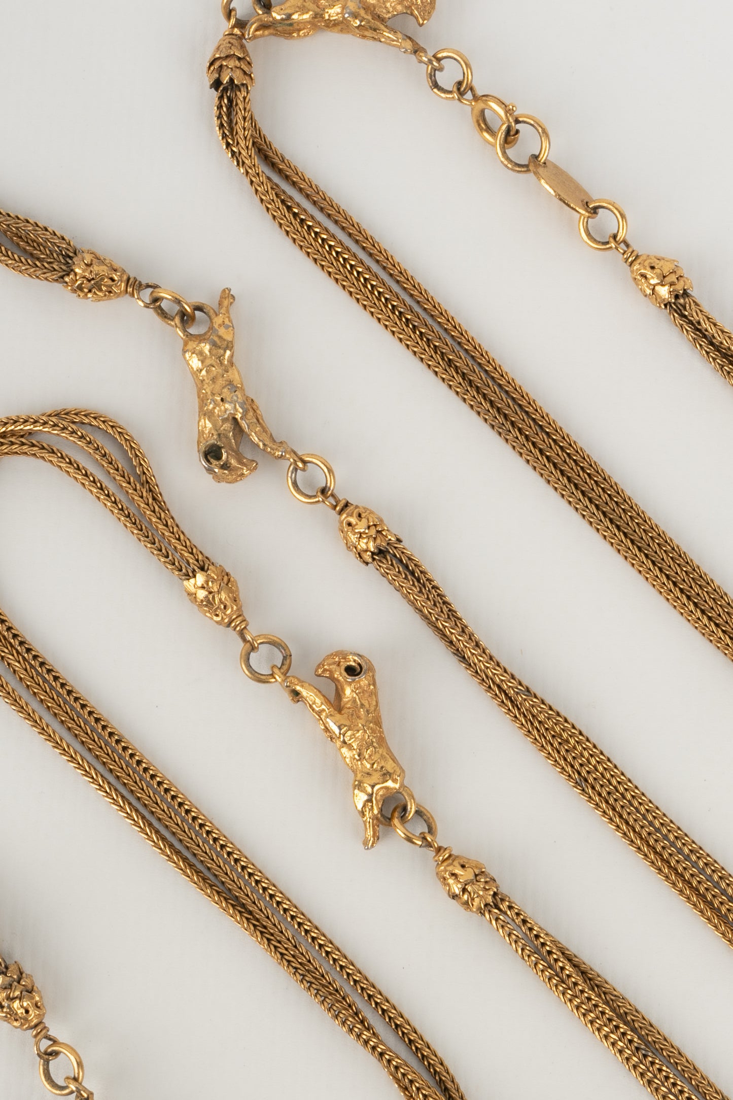 Collier "têtes de bélier" Chanel