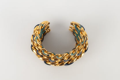 Bracelet manchette Chanel 1991