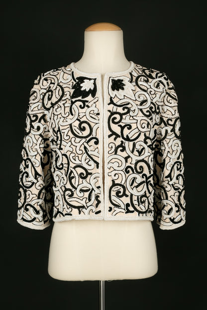 Veste brodée Louis Feraud Haute Couture 