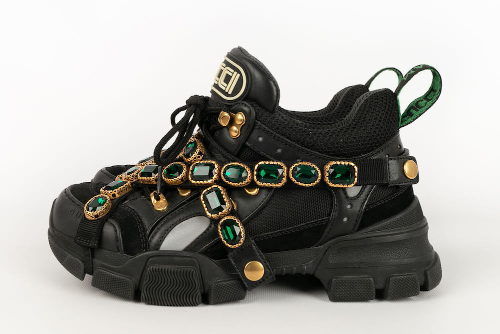 Chaussure 2025 gucci flashtrek