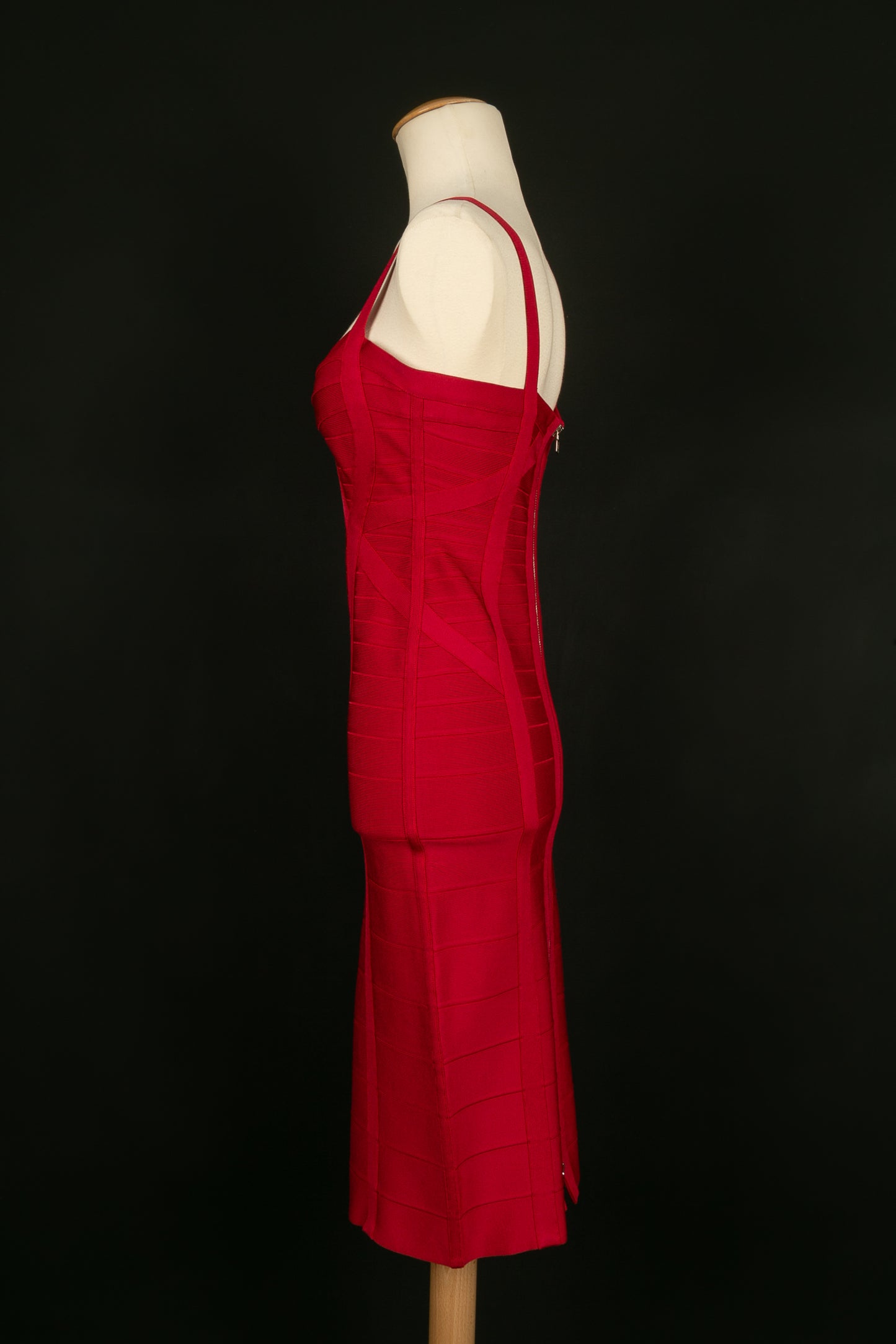 Robe rouge Hervé Léger