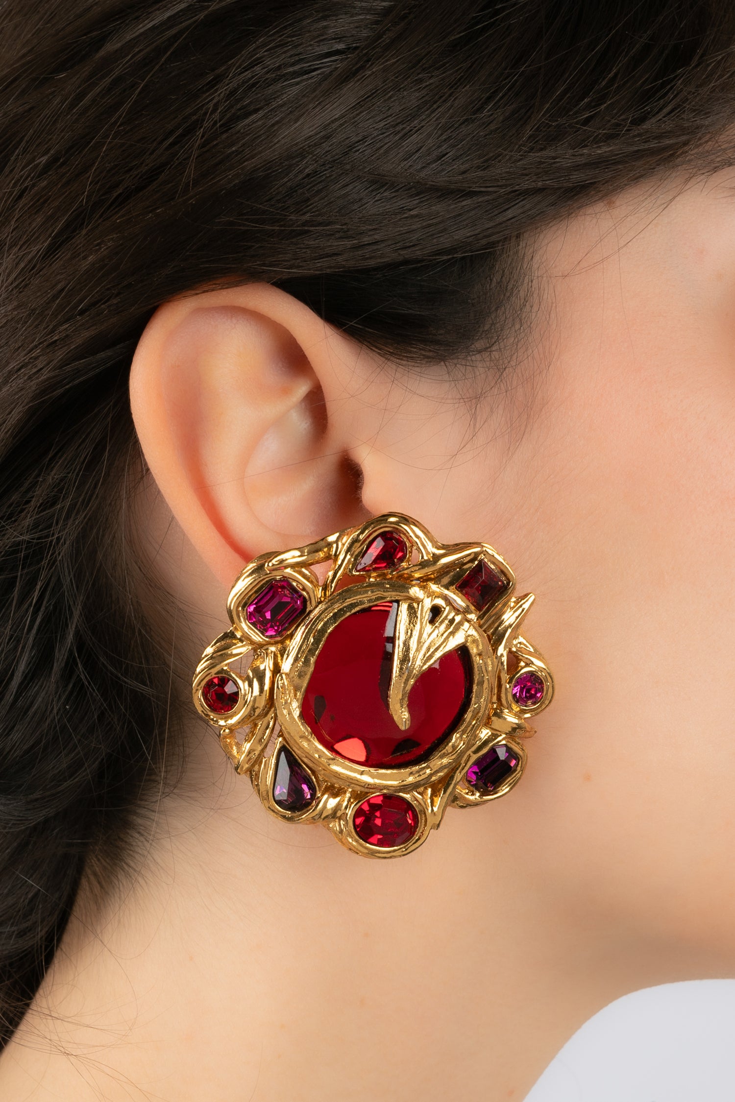 Boucles d'oreilles Yves Saint Laurent