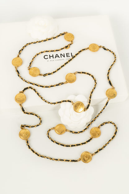 Collier / sautoir Chanel Automne 1995