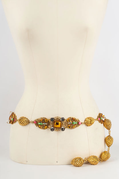 Ceinture bijou Yves Saint Laurent 1989