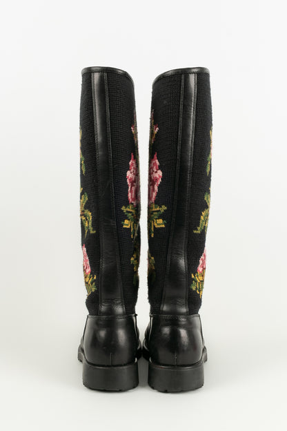 Bottes Yves Saint Laurent Printemps 2016