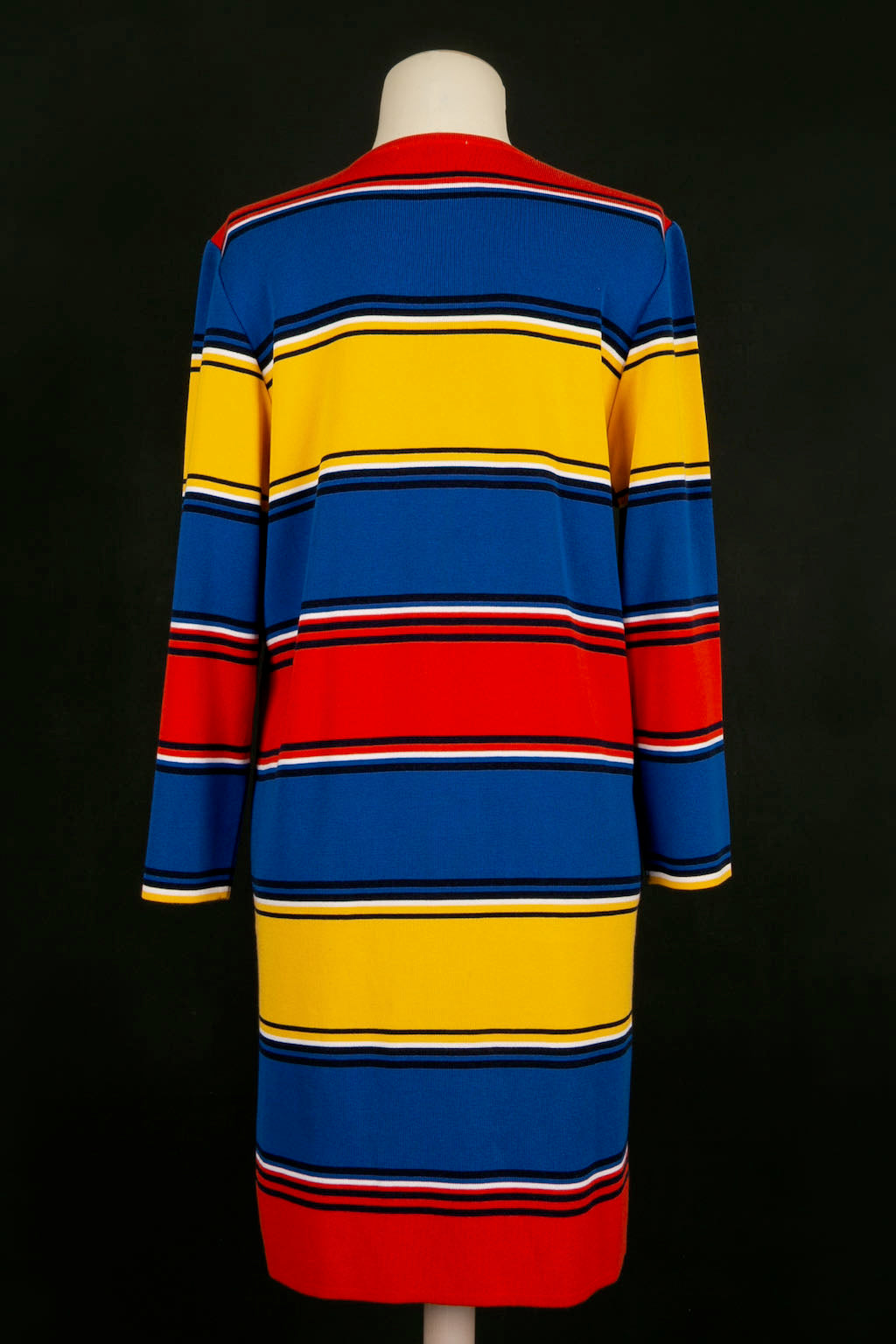 Robe manteau en maille Yves Saint Laurent