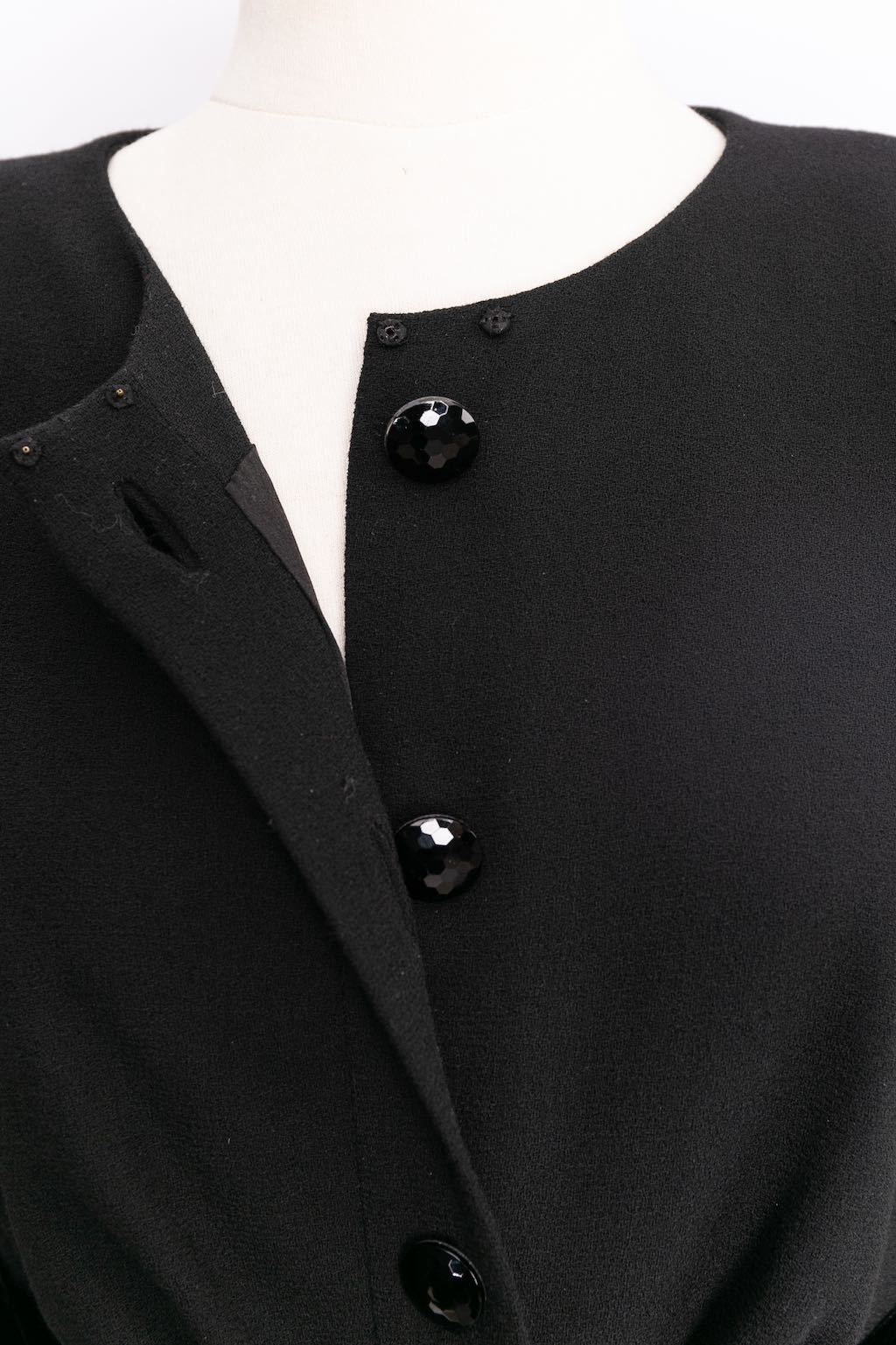 Black dress Yves Saint Laurent Haute Couture – Les Merveilles De Babellou