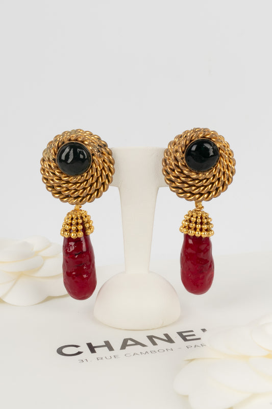 Boucles d'oreilles Chanel 1984