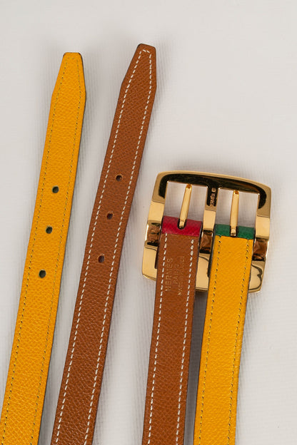 Ceinture en cuir Hermès