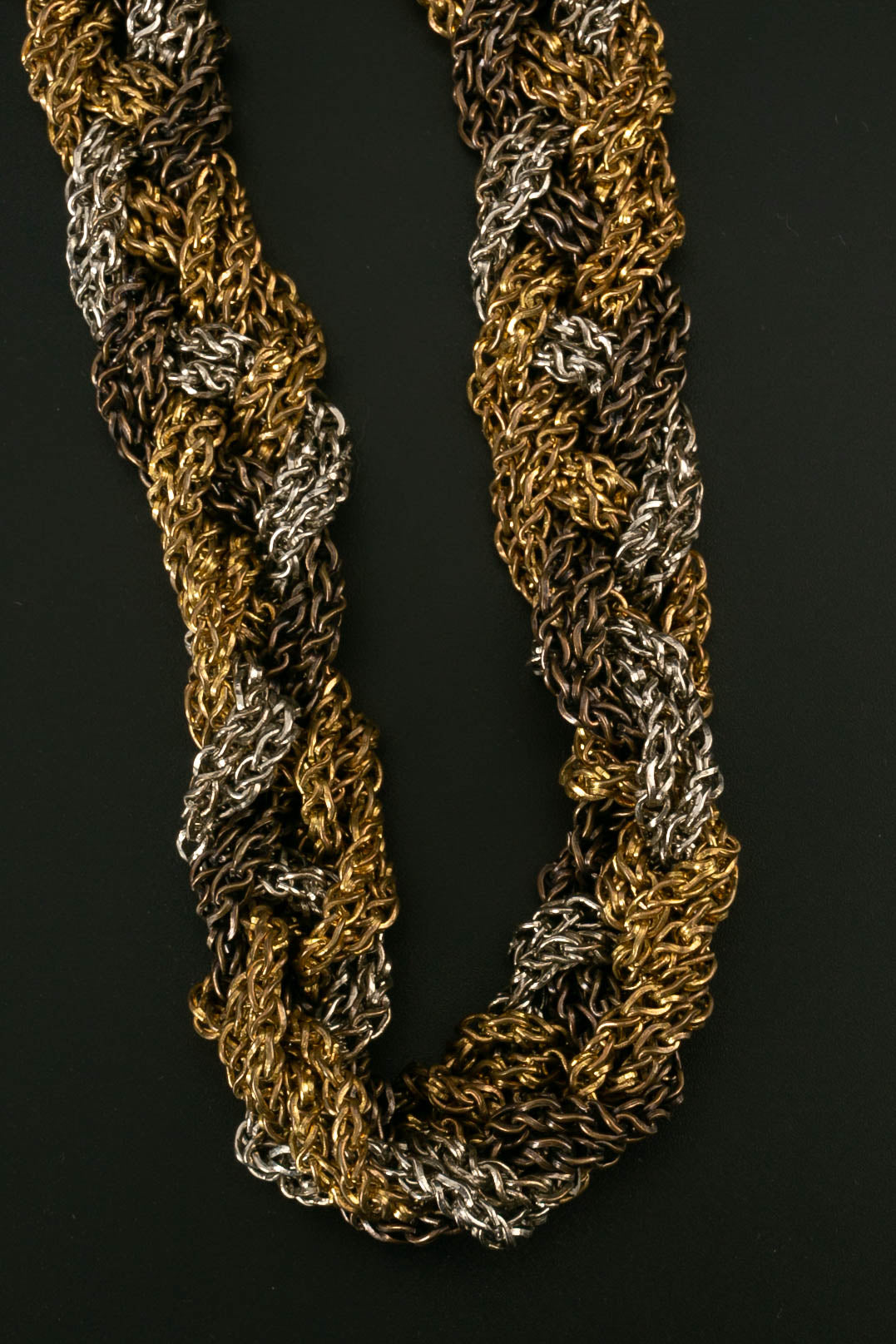 Ceinture de chaînes entrelacées Yves Saint Laurent