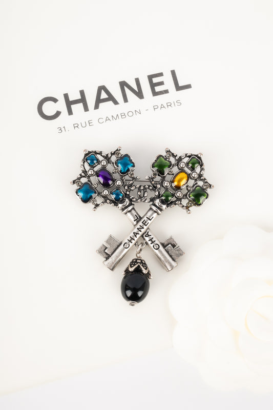 Broche "clés" Chanel 2017