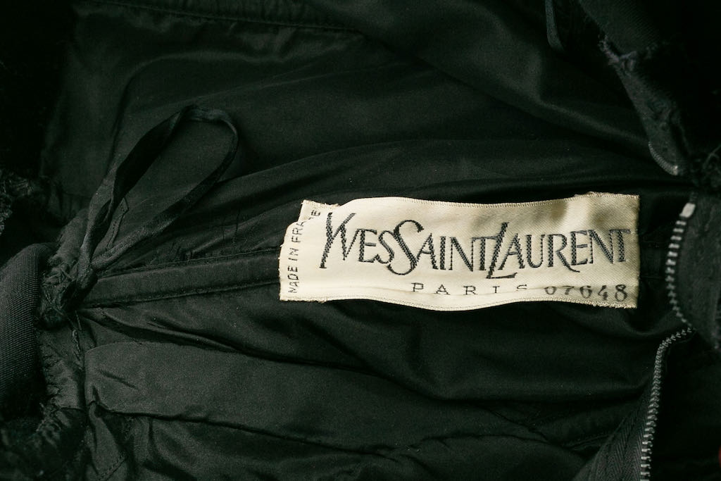 Robe Yves Saint Laurent Haute Couture 1990