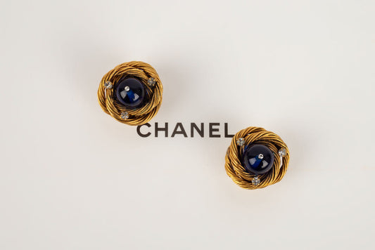 Boucles d'oreilles Chanel époque Coco 