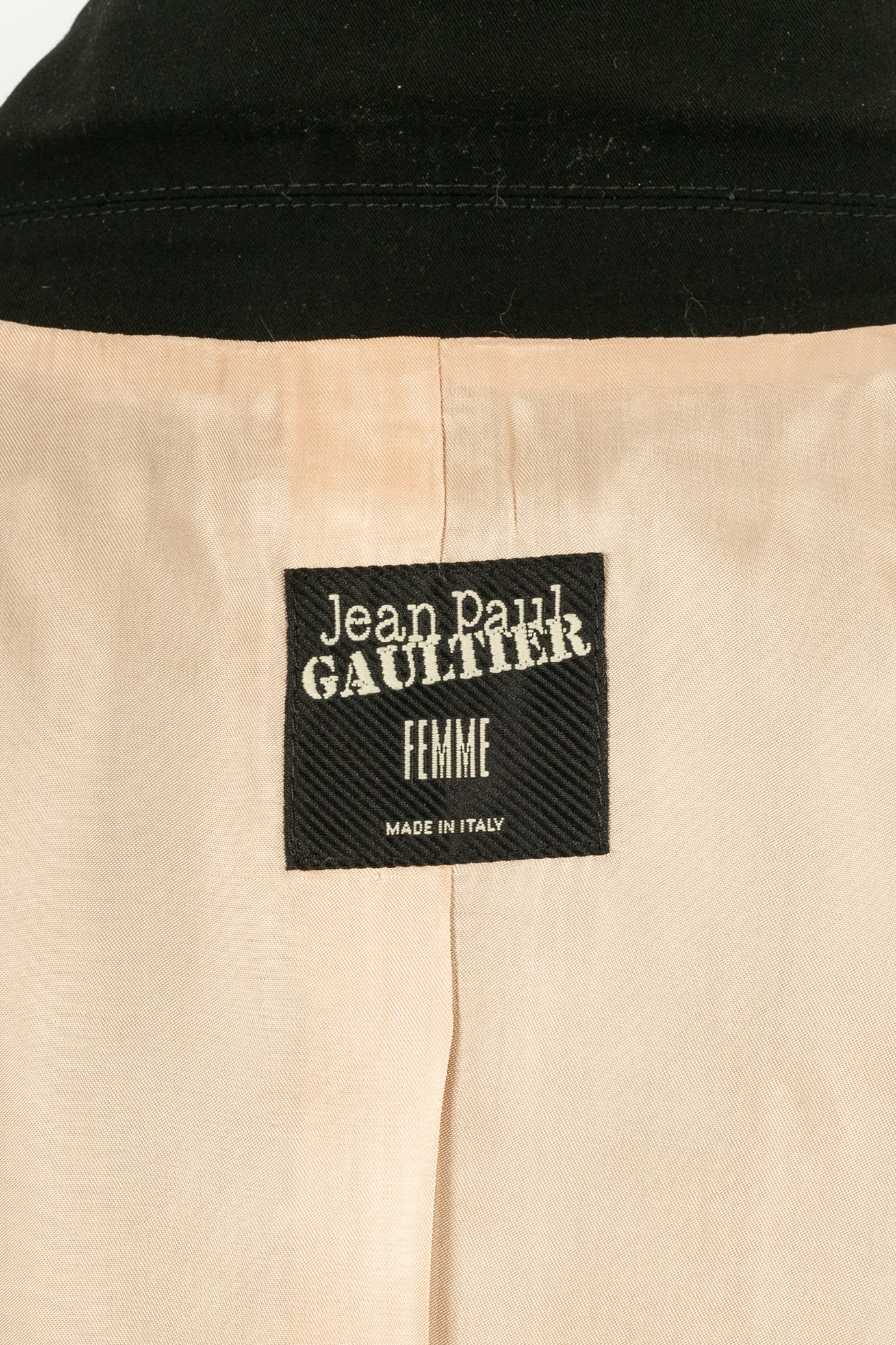 Veste noire Jean Paul Gaultier