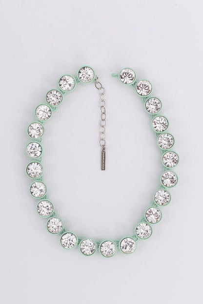 Collier vert Balenciaga